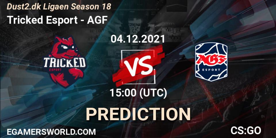 Prognoza Tricked Esport - AGF. 04.12.2021 at 15:00, Counter-Strike (CS2), Dust2.dk Ligaen Season 18