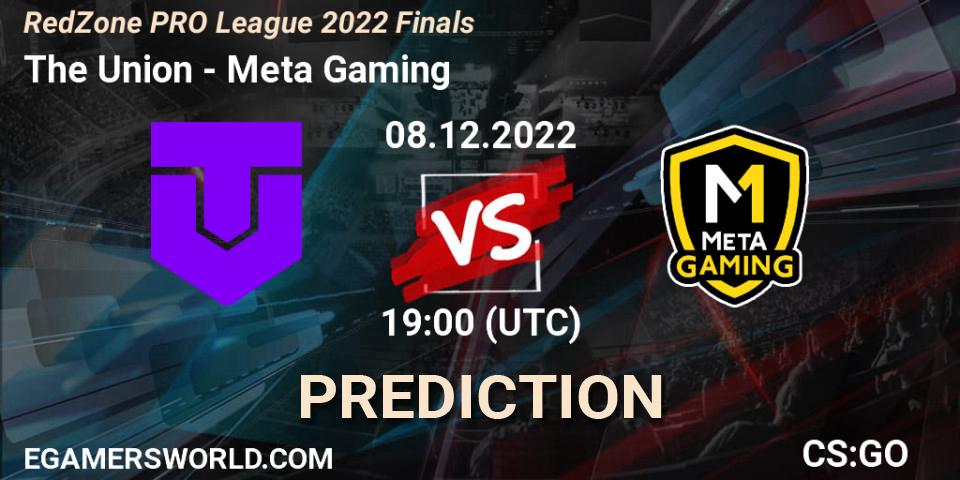 Prognoza The Union - Meta Gaming Brasil. 08.12.22, CS2 (CS:GO), RedZone PRO League 2022 Finals