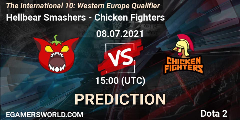 Prognoza Hellbear Smashers - Chicken Fighters. 08.07.2021 at 15:22, Dota 2, The International 10: Western Europe Qualifier