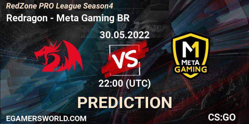 Prognoza Redragon - Meta Gaming BR. 02.06.2022 at 22:00, Counter-Strike (CS2), RedZone PRO League Season 4
