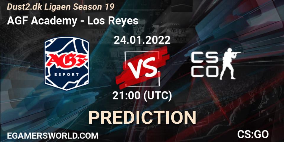 Prognoza AGF Academy - Los Reyes. 24.01.2022 at 21:30, Counter-Strike (CS2), Dust2.dk Ligaen Season 19