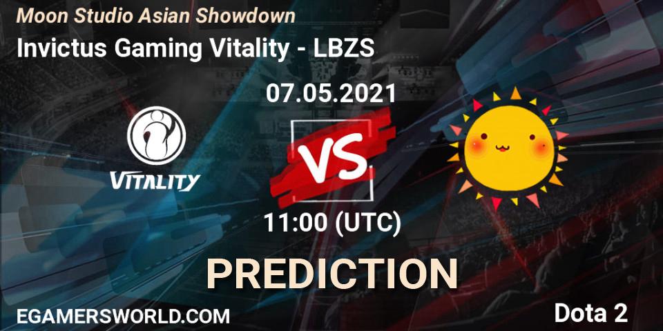 Prognoza Invictus Gaming Vitality - LBZS. 07.05.2021 at 11:39, Dota 2, Moon Studio Asian Showdown
