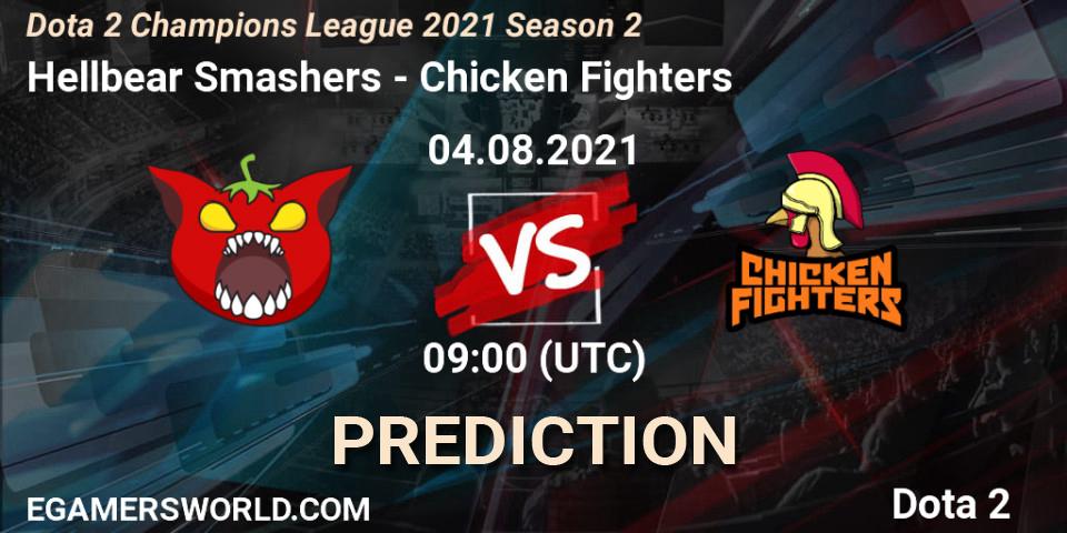 Prognoza Hellbear Smashers - Chicken Fighters. 04.08.2021 at 09:02, Dota 2, Dota 2 Champions League 2021 Season 2