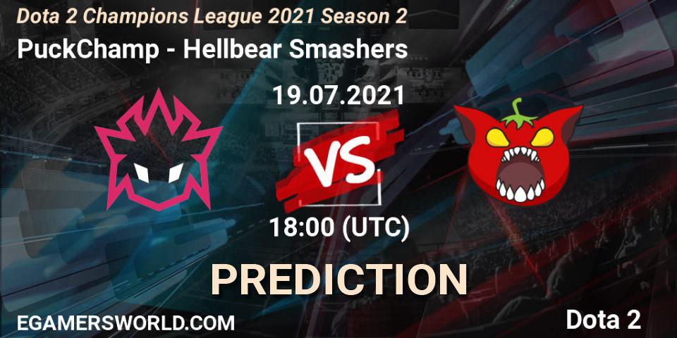 Prognoza PuckChamp - Hellbear Smashers. 19.07.2021 at 17:58, Dota 2, Dota 2 Champions League 2021 Season 2