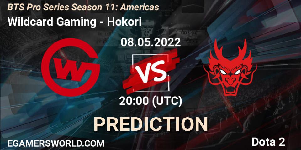 Prognoza Wildcard Gaming - Hokori. 03.05.2022 at 22:18, Dota 2, BTS Pro Series Season 11: Americas