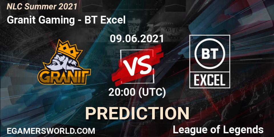 Prognoza Granit Gaming - BT Excel. 09.06.2021 at 20:00, LoL, NLC Summer 2021
