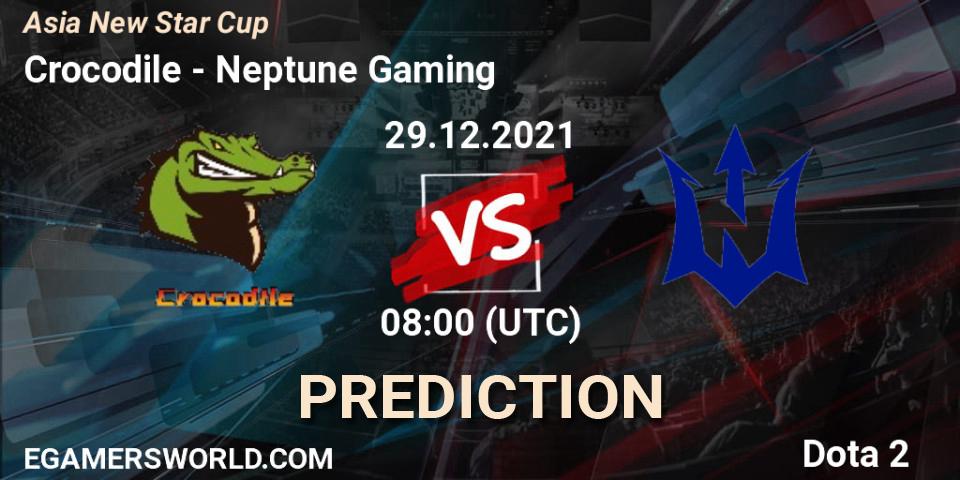 Prognoza Crocodile - Neptune Gaming. 29.12.2021 at 07:06, Dota 2, Asia New Star Cup