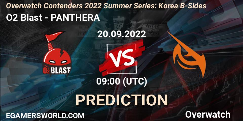 Prognoza O2 Blast - PANTHERA. 20.09.2022 at 09:00, Overwatch, Overwatch Contenders 2022 Summer Series: Korea B-Sides