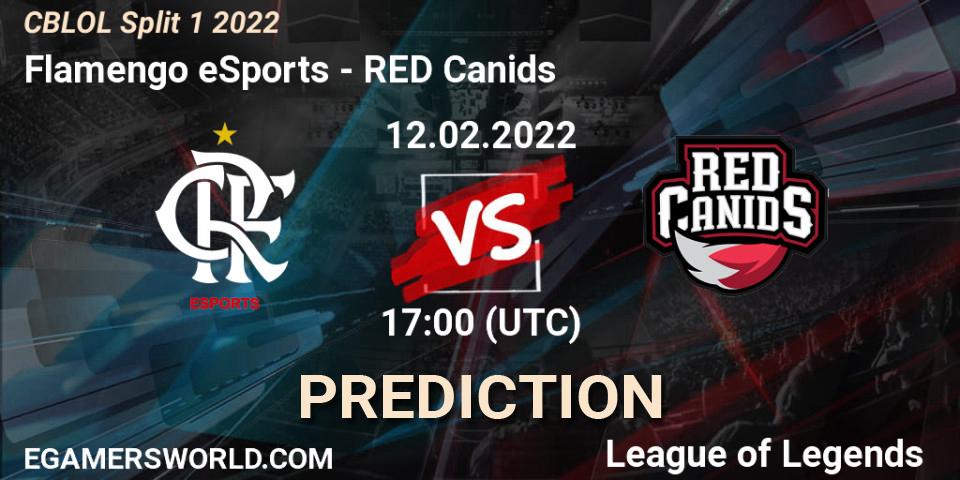 Prognoza Flamengo eSports - RED Canids. 12.02.2022 at 17:00, LoL, CBLOL Split 1 2022
