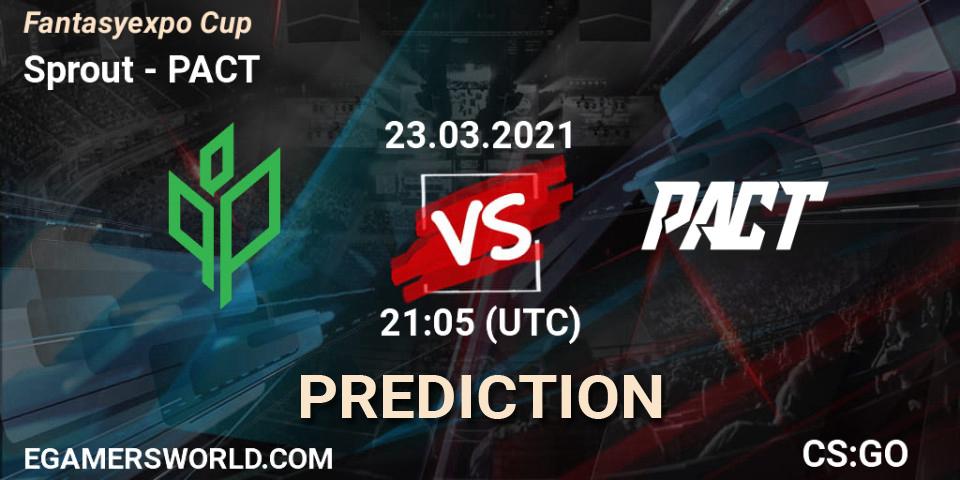Prognoza Sprout - PACT. 23.03.2021 at 21:05, Counter-Strike (CS2), Fantasyexpo Cup Spring 2021