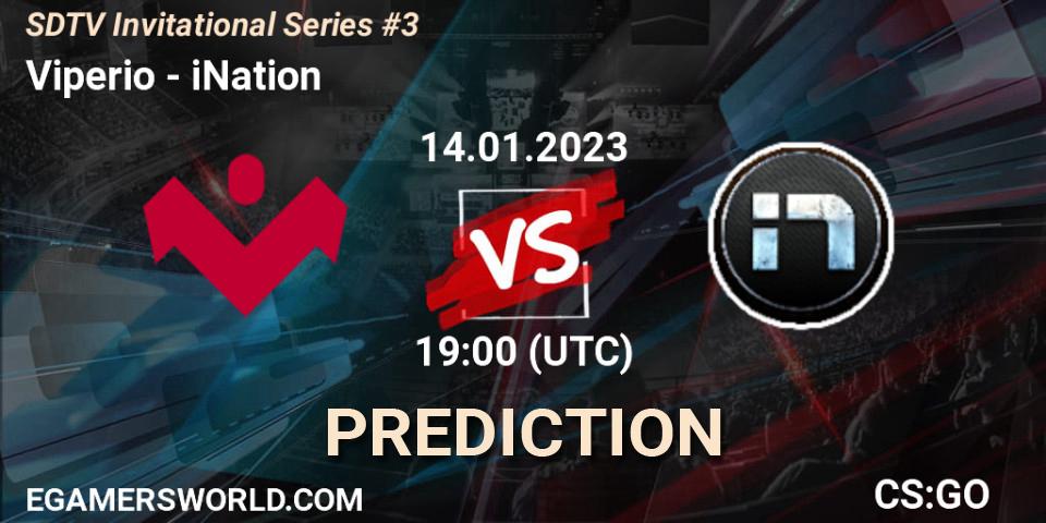 Prognoza Viperio - iNation. 14.01.2023 at 19:00, Counter-Strike (CS2), SDTV Invitational Series #3