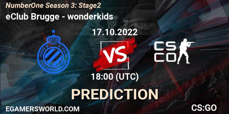 Prognoza eClub Brugge - wonderkids. 17.10.2022 at 18:00, Counter-Strike (CS2), NumberOne Season 3: Stage 2