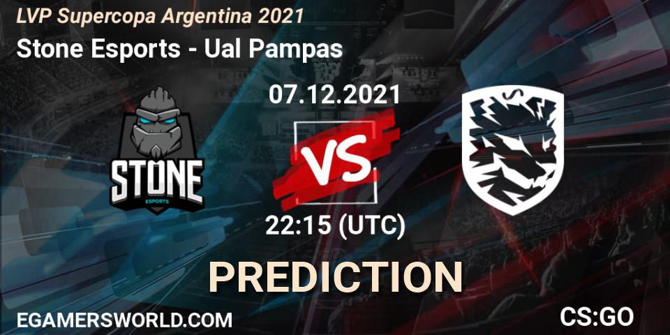 Prognoza Stone Esports - Ualá Pampas. 07.12.2021 at 22:15, Counter-Strike (CS2), LVP Supercopa Argentina 2021