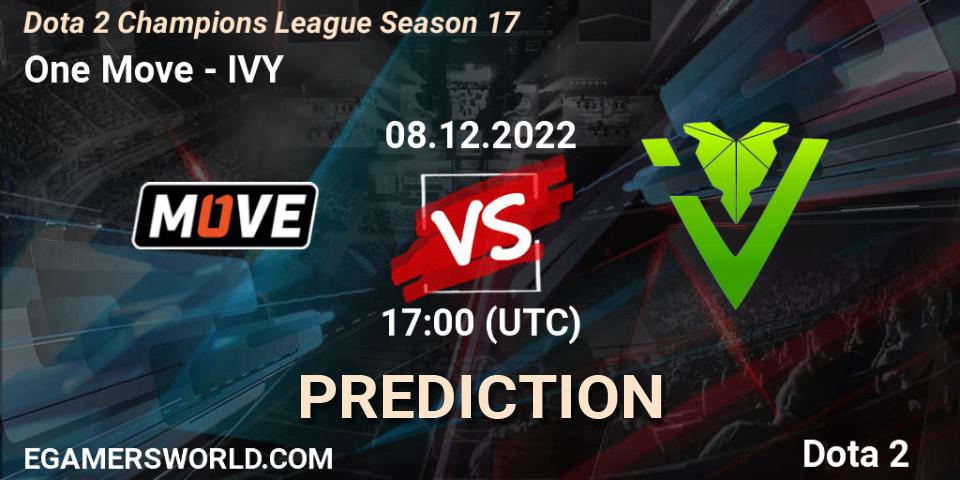 Prognoza One Move - IVY. 08.12.2022 at 17:02, Dota 2, Dota 2 Champions League Season 17