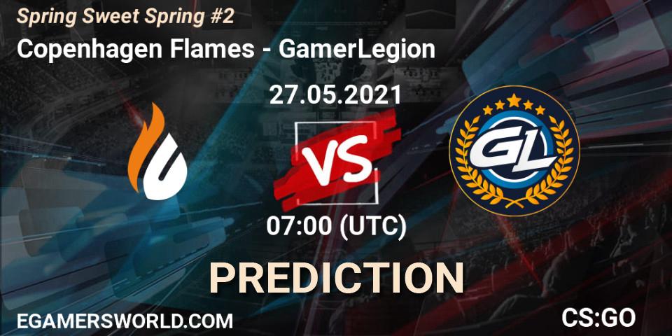 Prognoza Copenhagen Flames - GamerLegion. 27.05.2021 at 07:00, Counter-Strike (CS2), Spring Sweet Spring #2