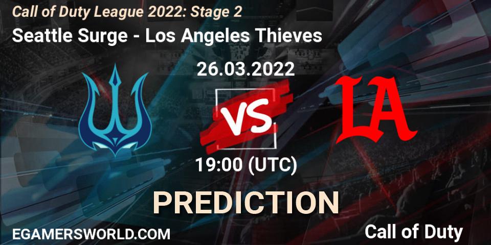 Prognoza Seattle Surge - Los Angeles Thieves. 26.03.22, Call of Duty, Call of Duty League 2022: Stage 2