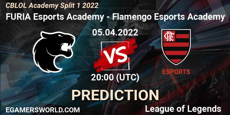 Prognoza FURIA Esports Academy - Flamengo Esports Academy. 05.04.2022 at 20:00, LoL, CBLOL Academy Split 1 2022