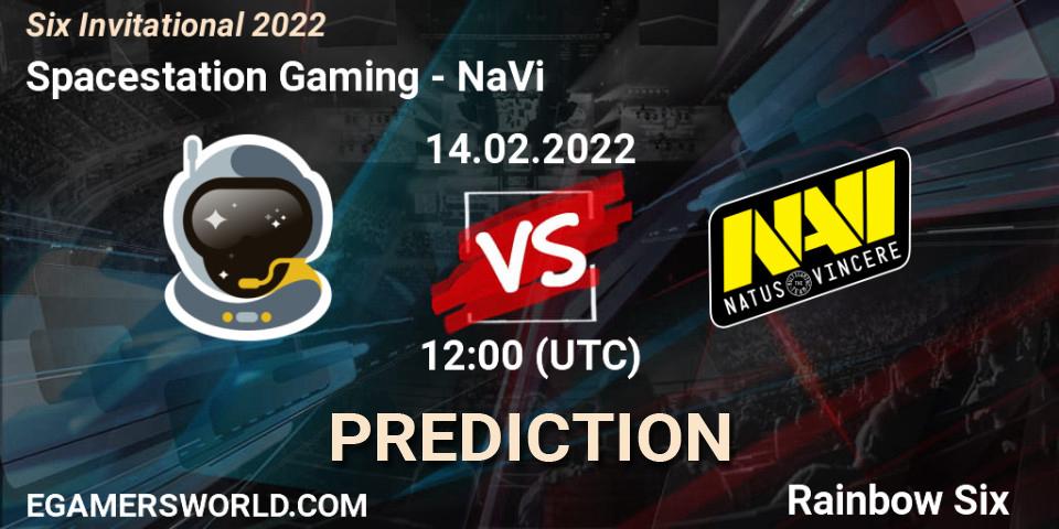 Prognoza Spacestation Gaming - NaVi. 14.02.2022 at 12:00, Rainbow Six, Six Invitational 2022