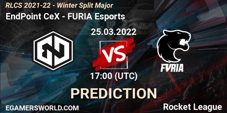 Prognoza EndPoint CeX - FURIA Esports. 25.03.2022 at 17:00, Rocket League, RLCS 2021-22 - Winter Split Major