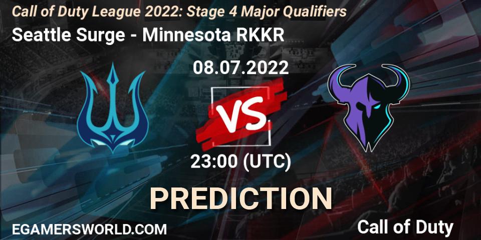 Prognoza Seattle Surge - Minnesota RØKKR. 08.07.2022 at 23:00, Call of Duty, Call of Duty League 2022: Stage 4