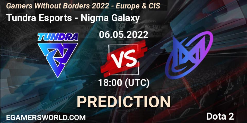 Prognoza Tundra Esports - Nigma Galaxy. 06.05.2022 at 18:51, Dota 2, Gamers Without Borders 2022 - Europe & CIS