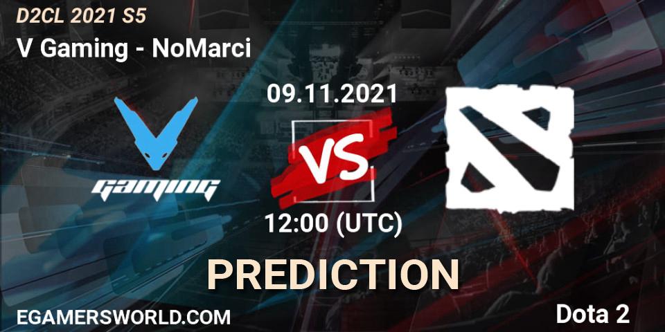 Prognoza V Gaming - NoMarci. 09.11.2021 at 12:28, Dota 2, Dota 2 Champions League 2021 Season 5