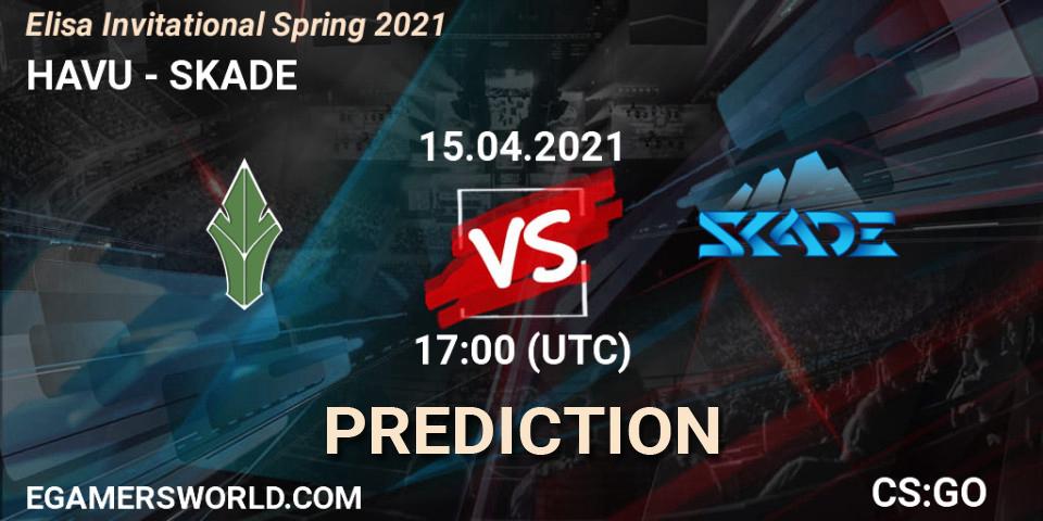 Prognoza HAVU - SKADE. 15.04.2021 at 17:00, Counter-Strike (CS2), Elisa Invitational Spring 2021