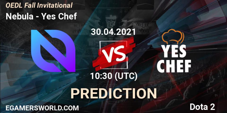 Prognoza Nebula - Yes Chef. 30.04.2021 at 10:36, Dota 2, OEDL Fall Invitational