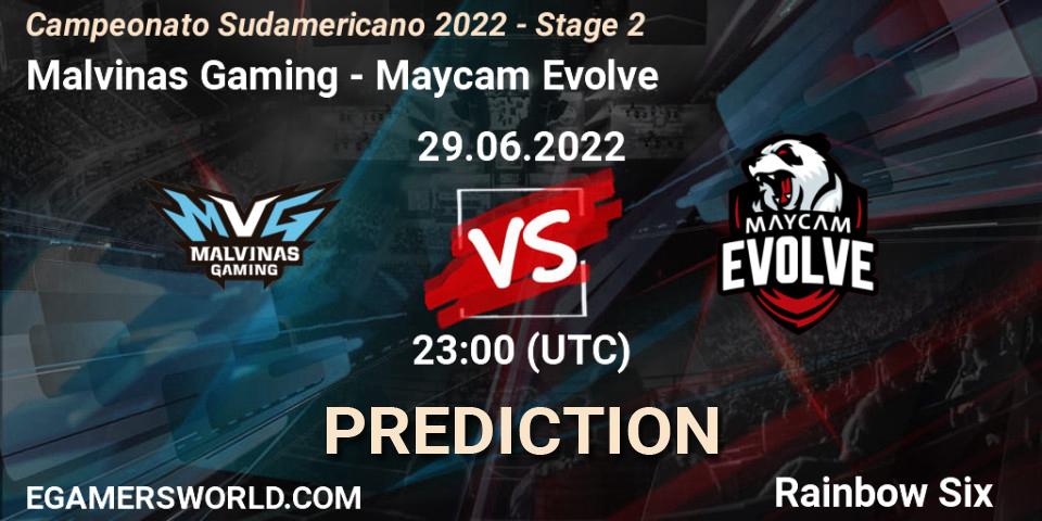 Prognoza Malvinas Gaming - Maycam Evolve. 29.06.22, Rainbow Six, Campeonato Sudamericano 2022 - Stage 2