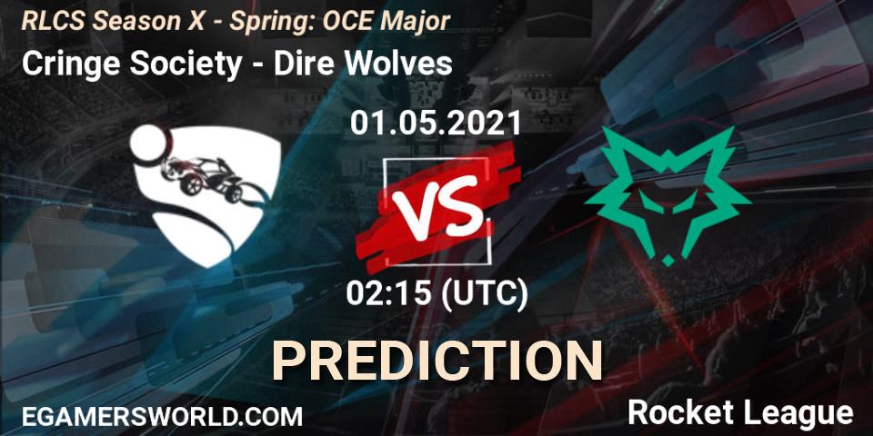 Prognoza Cringe Society - Dire Wolves. 01.05.2021 at 02:15, Rocket League, RLCS Season X - Spring: OCE Major