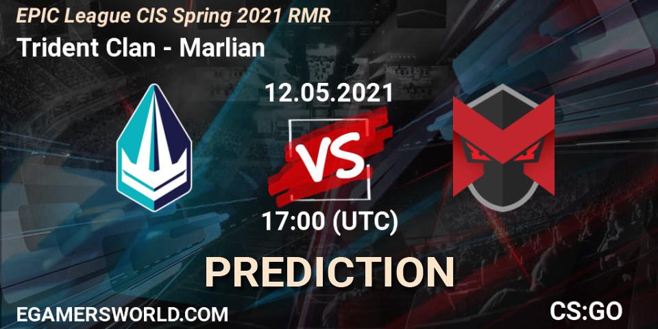 Prognoza Trident Clan - Marlian. 12.05.2021 at 17:00, Counter-Strike (CS2), EPIC League CIS Spring 2021 RMR