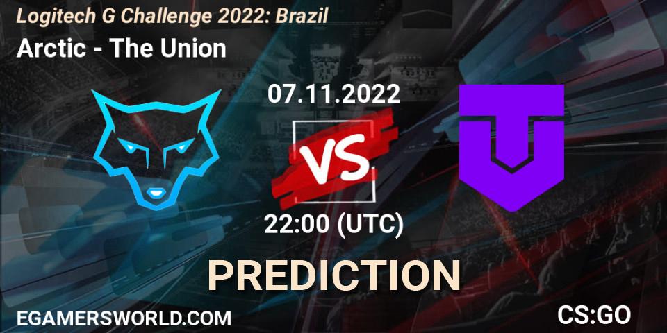 Prognoza Arctic - The Union. 07.11.2022 at 22:00, Counter-Strike (CS2), Logitech G Challenge 2022: Brazil