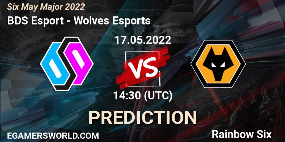 Prognoza BDS Esport - Wolves Esports. 17.05.2022 at 14:30, Rainbow Six, Six Charlotte Major 2022