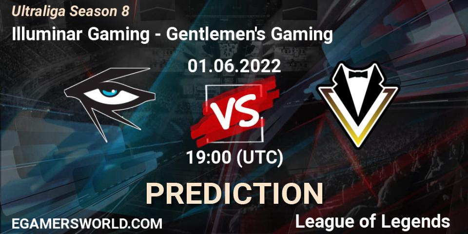 Prognoza Illuminar Gaming - Gentlemen's Gaming. 01.06.2022 at 19:30, LoL, Ultraliga Season 8