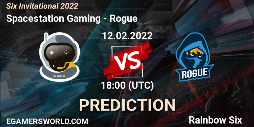 Prognoza Spacestation Gaming - Rogue. 12.02.2022 at 18:00, Rainbow Six, Six Invitational 2022