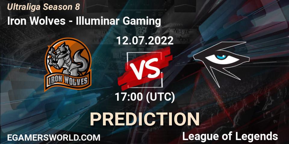 Prognoza Iron Wolves - Illuminar Gaming. 12.07.2022 at 17:00, LoL, Ultraliga Season 8