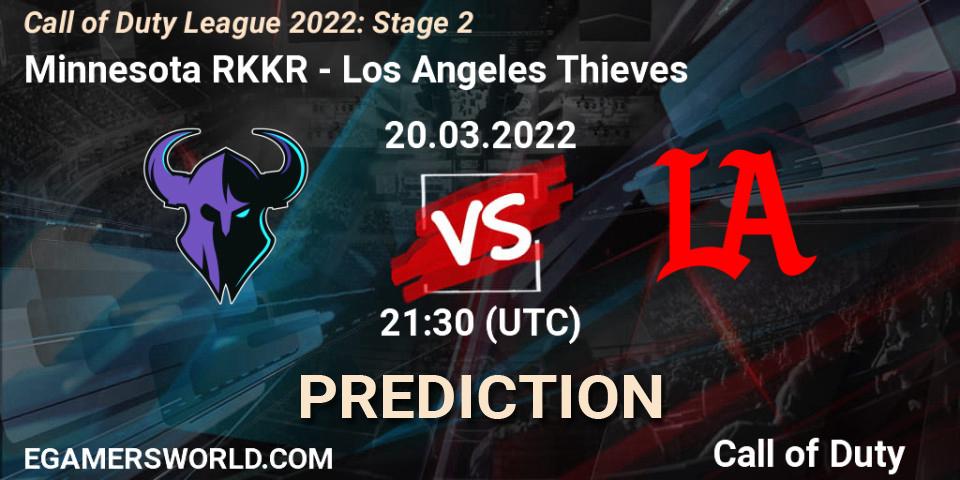 Prognoza Minnesota RØKKR - Los Angeles Thieves. 20.03.22, Call of Duty, Call of Duty League 2022: Stage 2