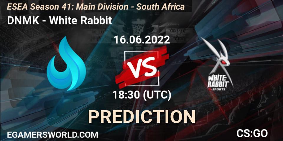 Prognoza Exdee - White Rabbit. 16.06.22, CS2 (CS:GO), ESEA Season 41: Main Division - South Africa