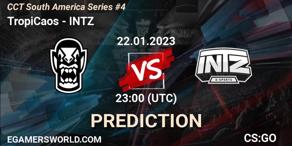 Prognoza TropiCaos - INTZ. 22.01.2023 at 23:30, Counter-Strike (CS2), CCT South America Series #4