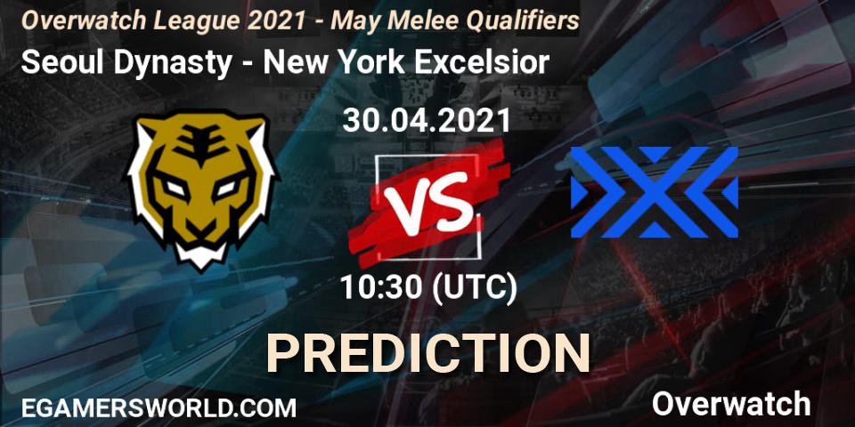 Prognoza Seoul Dynasty - New York Excelsior. 30.04.2021 at 10:10, Overwatch, Overwatch League 2021 - May Melee Qualifiers