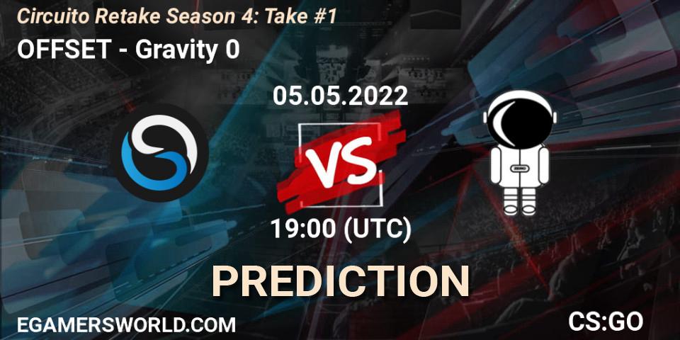 Prognoza OFFSET - Gravity 0. 05.05.2022 at 19:50, Counter-Strike (CS2), Circuito Retake Season 4: Take #1