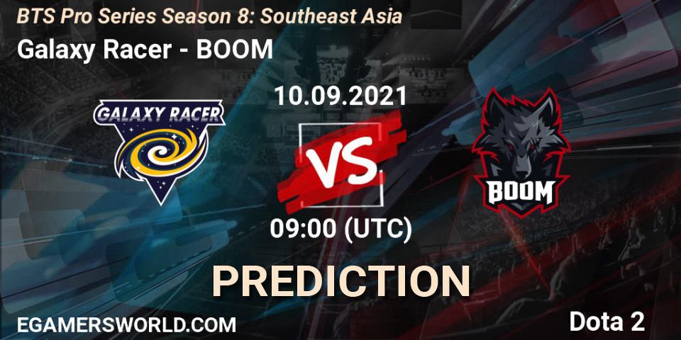 Prognoza Galaxy Racer - BOOM. 10.09.2021 at 09:09, Dota 2, BTS Pro Series Season 8: Southeast Asia