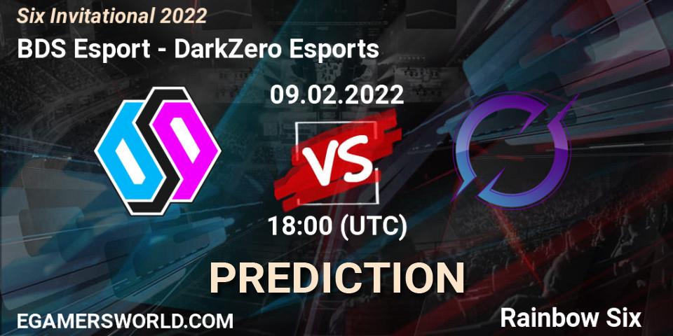 Prognoza BDS Esport - DarkZero Esports. 09.02.2022 at 18:00, Rainbow Six, Six Invitational 2022