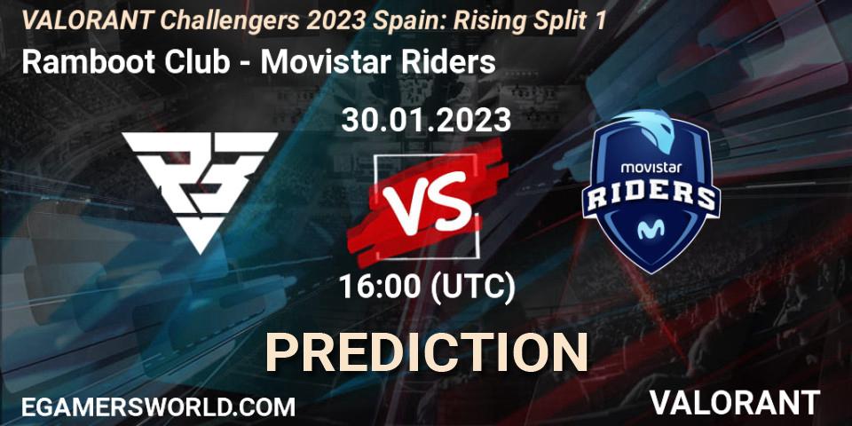 Prognoza Ramboot Club - Movistar Riders. 30.01.23, VALORANT, VALORANT Challengers 2023 Spain: Rising Split 1