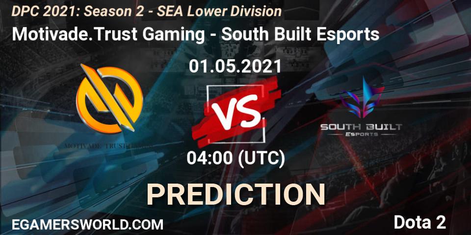 Prognoza Motivade.Trust Gaming - South Built Esports. 01.05.2021 at 04:06, Dota 2, DPC 2021: Season 2 - SEA Lower Division