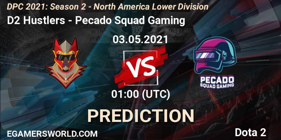 Prognoza D2 Hustlers - Pecado Squad Gaming. 03.05.2021 at 00:59, Dota 2, DPC 2021: Season 2 - North America Lower Division