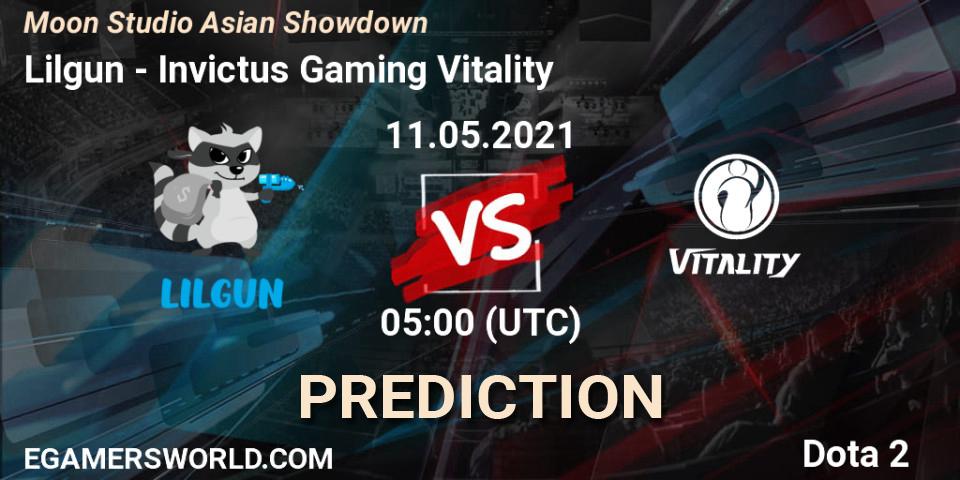 Prognoza Lilgun - Invictus Gaming Vitality. 11.05.21, Dota 2, Moon Studio Asian Showdown