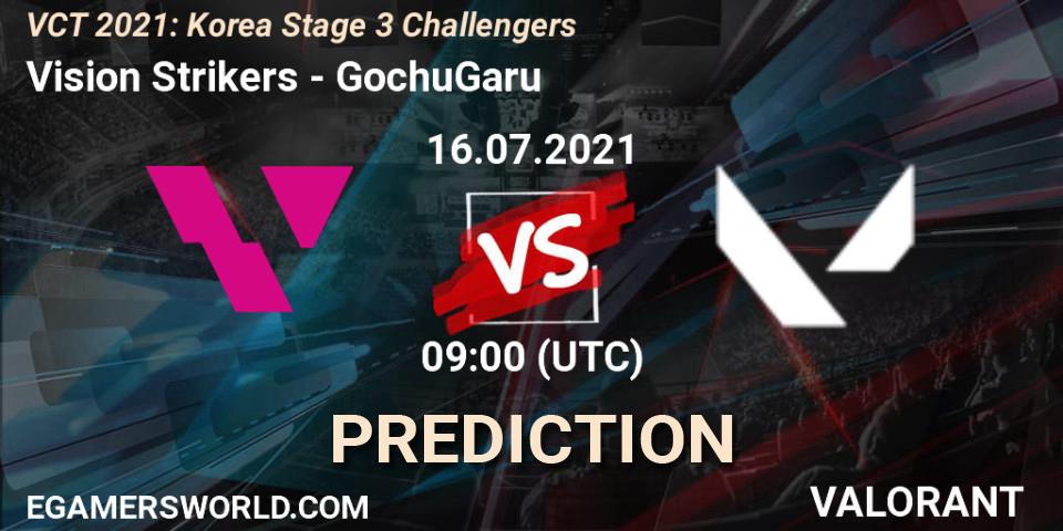 Prognoza Vision Strikers - GochuGaru. 16.07.2021 at 09:00, VALORANT, VCT 2021: Korea Stage 3 Challengers