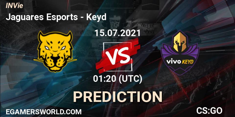 Prognoza Jaguares Esports - Keyd. 15.07.2021 at 01:20, Counter-Strike (CS2), INVie