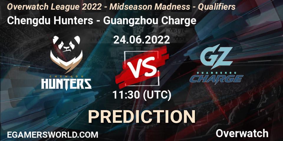 Prognoza Chengdu Hunters - Guangzhou Charge. 01.07.22, Overwatch, Overwatch League 2022 - Midseason Madness - Qualifiers